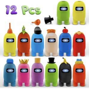 Brand new 12 PCs Among us figurines set.